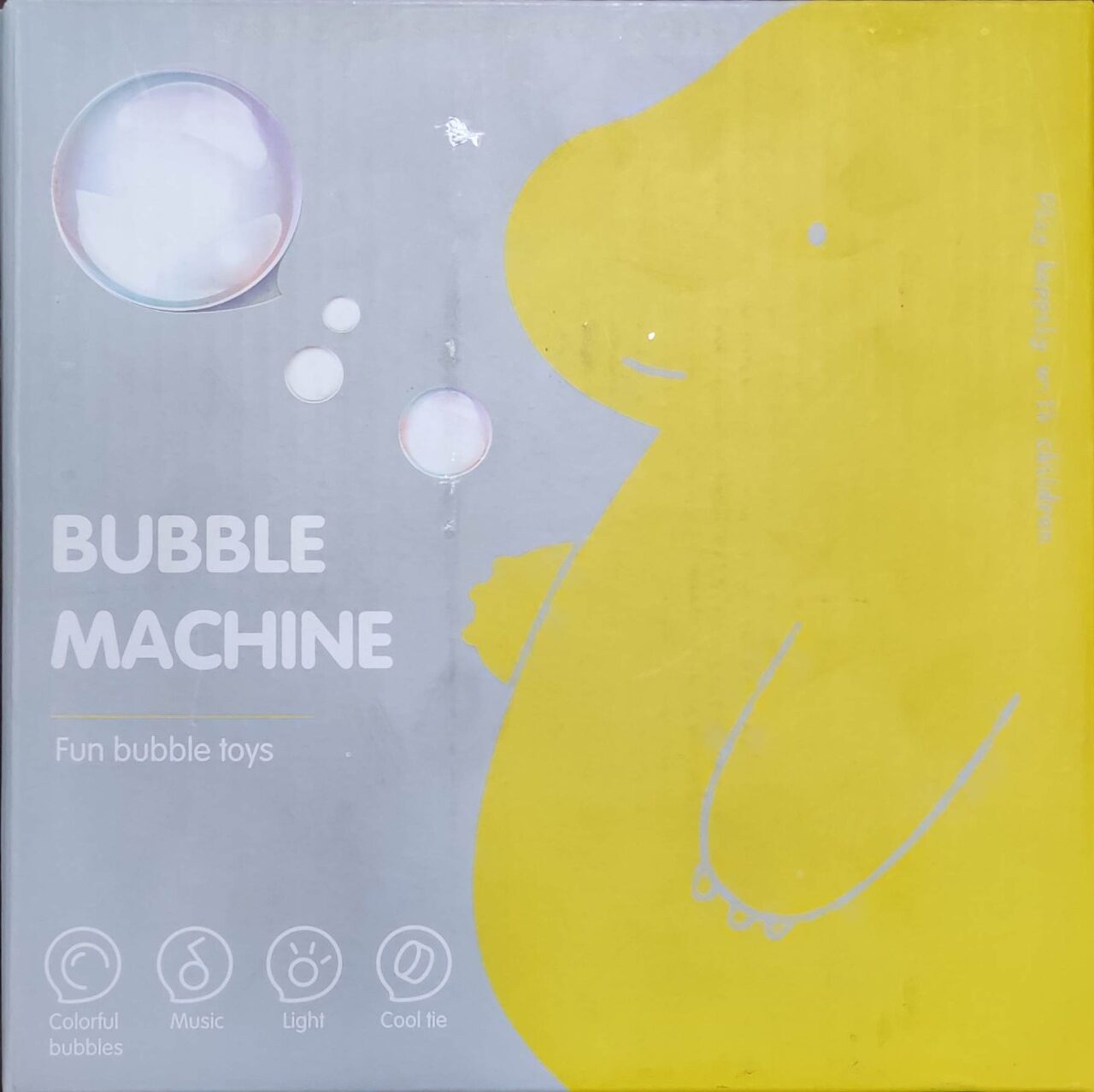 Dinosaur Bubble machine toy