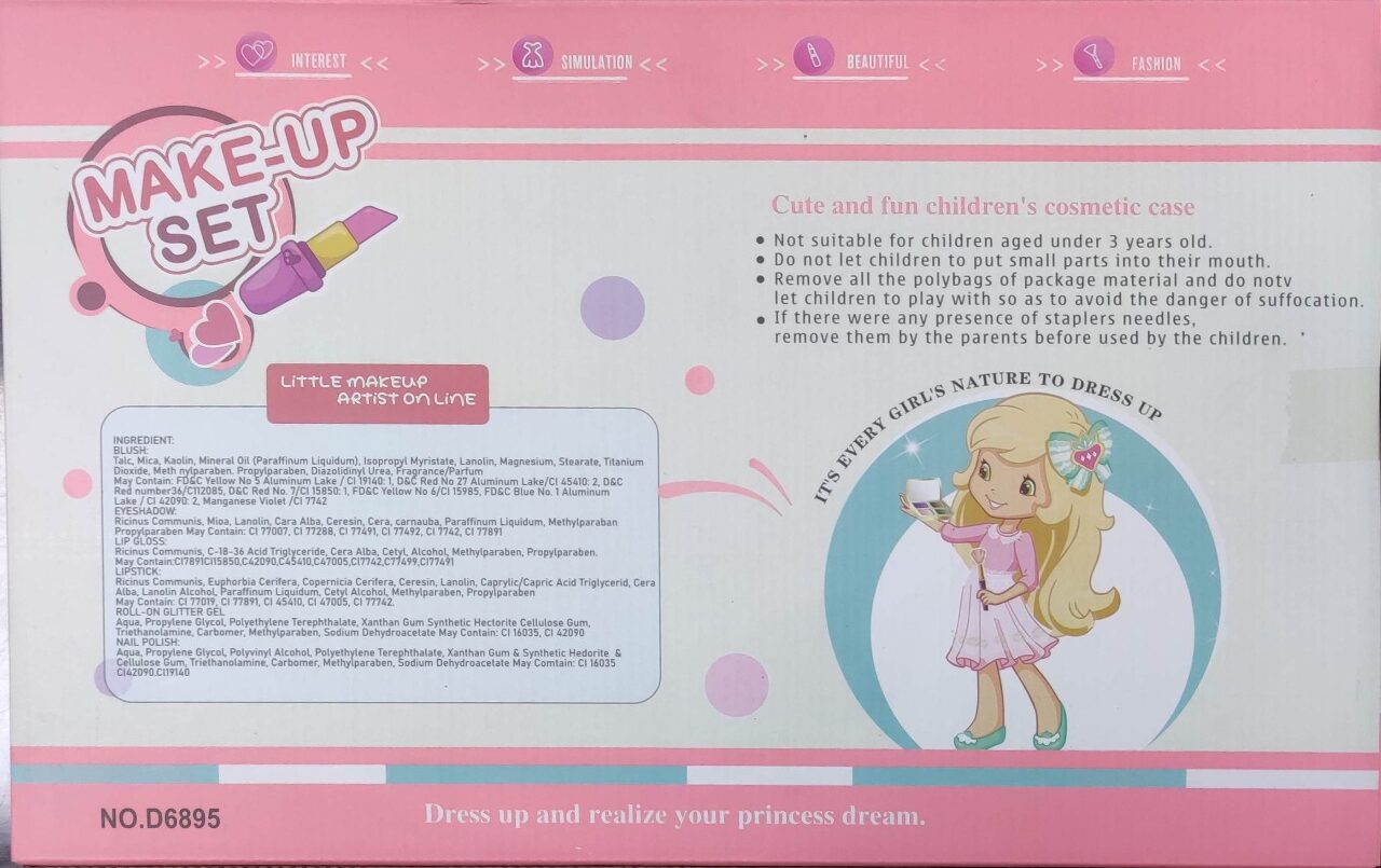 Little Makeup Artist Beauty Makeup Set - Image 2