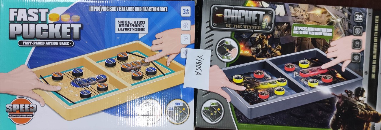 Mini Plastic Pucket Game