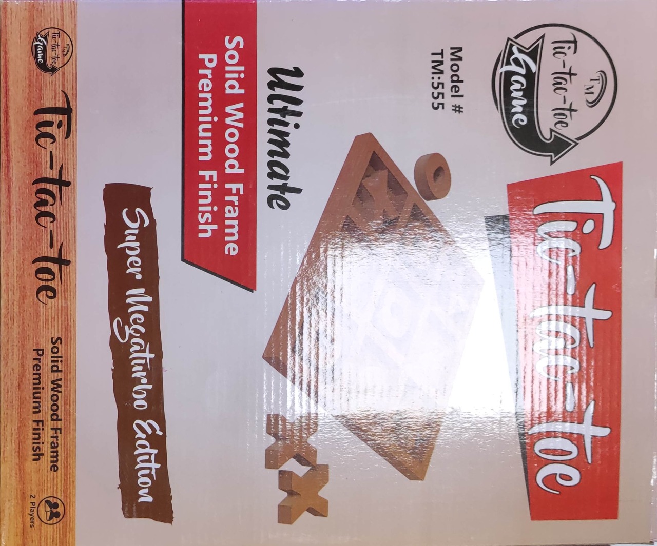 TIC TAC TOE Wooden XOXO game - Image 2