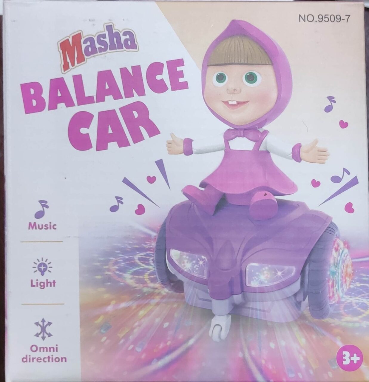 Masha Balance Car with light and Music