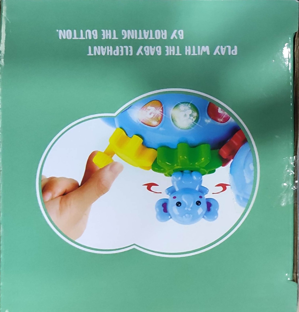 Spinning Elephant Music Toy - Image 2