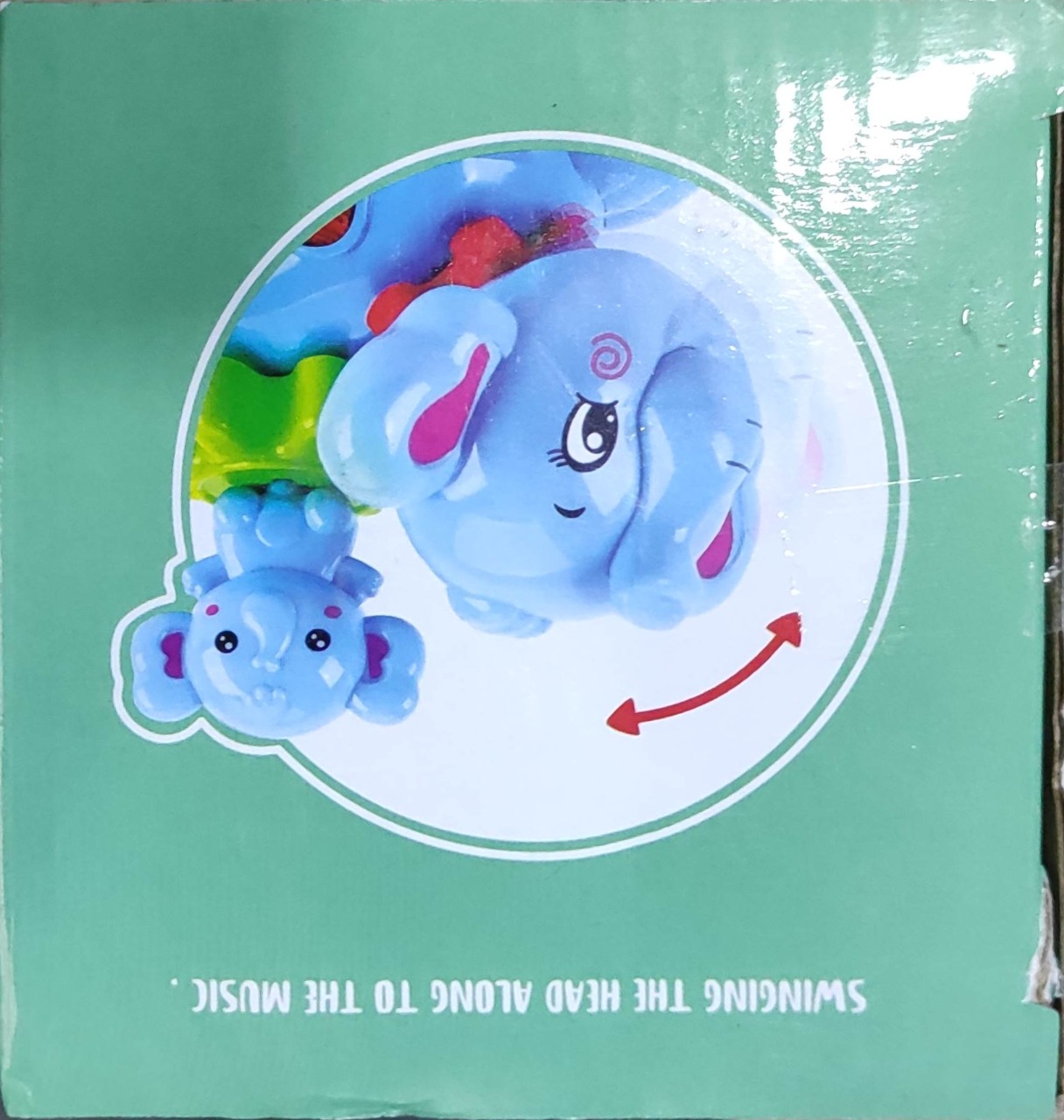 Spinning Elephant Music Toy - Image 3