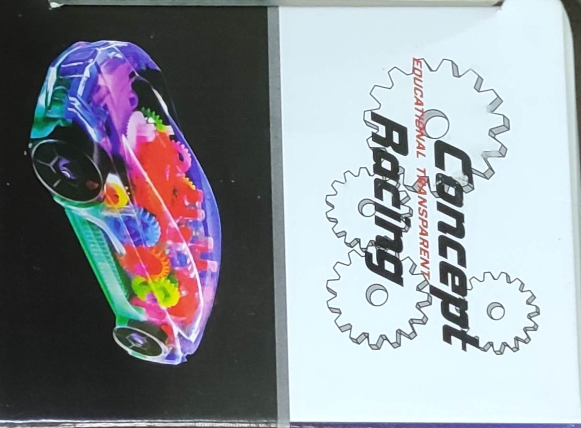 Concept Racing Transparent Educational car with lighting - Image 4