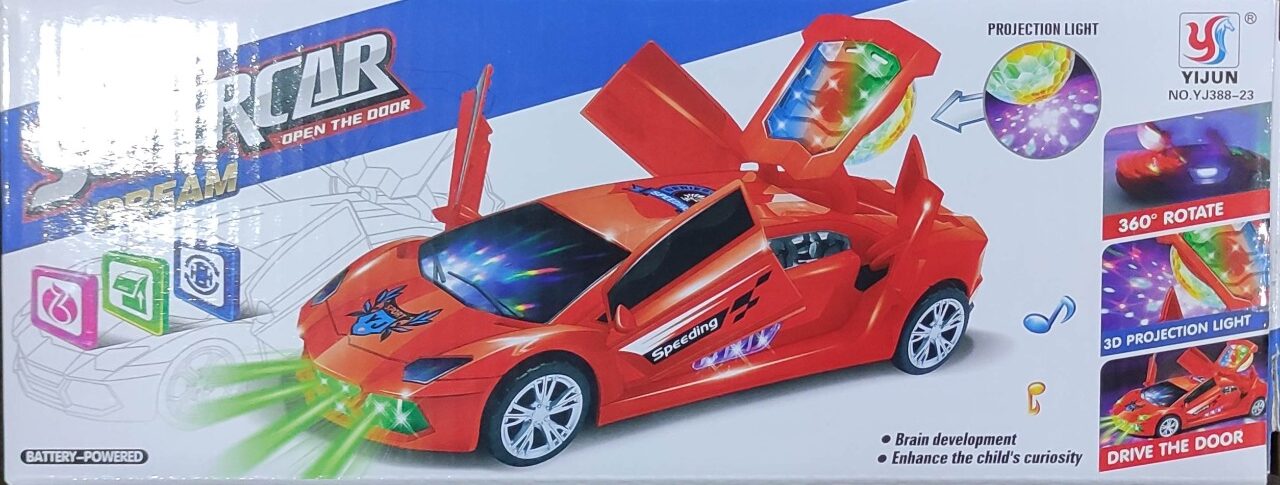 Super Car Dream Open the Door Lamorghini Car with Lighting