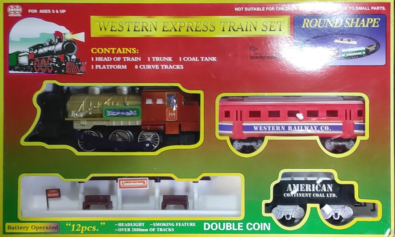 Western Express Train Set - 12 Pieces - Large