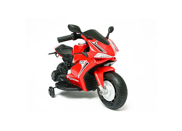 Battery operated ducati bike side red