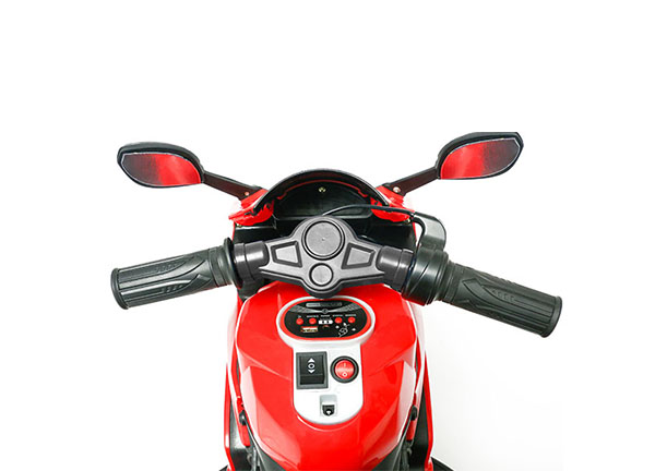 Battery operated ducati bike top red